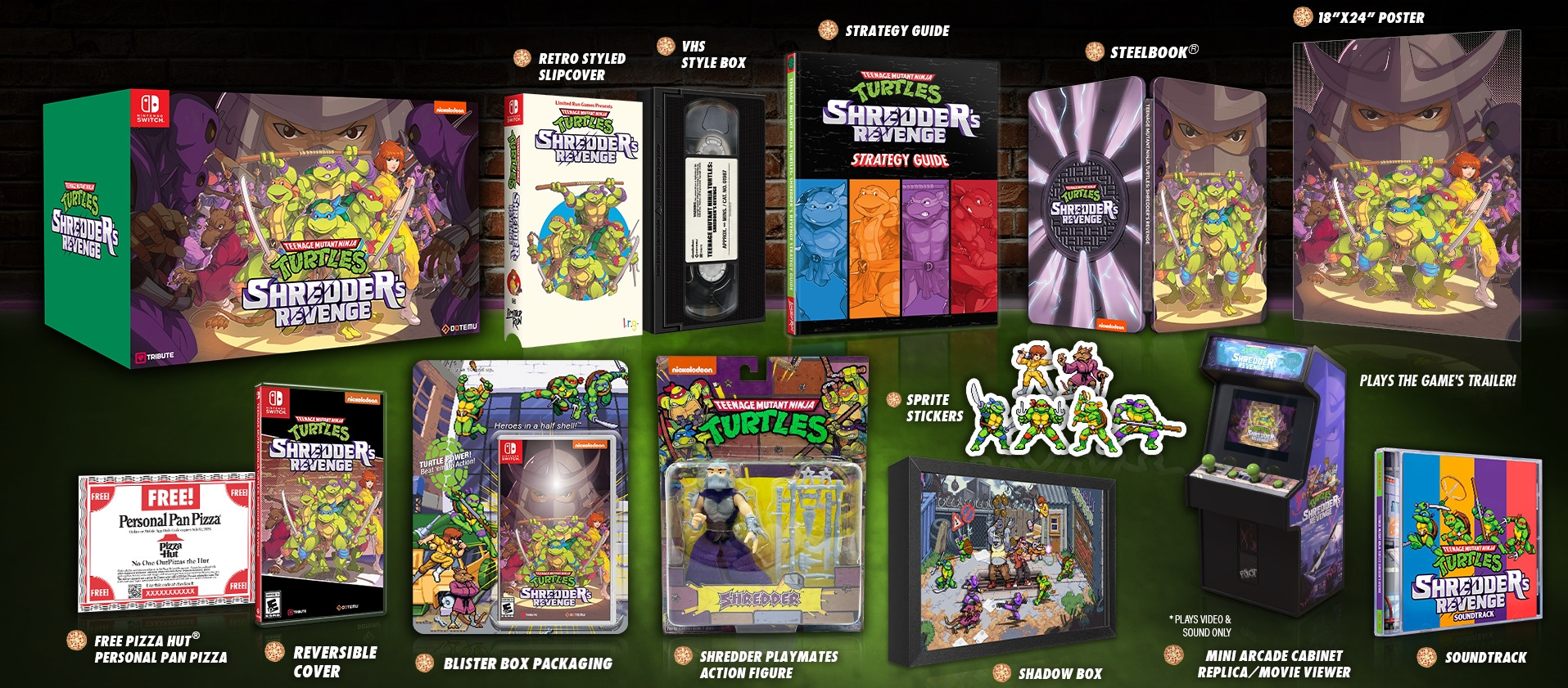 Limited Run Teenage Mutant Ninja Turtles Shredder's Revenge Radical Edition ( Games)