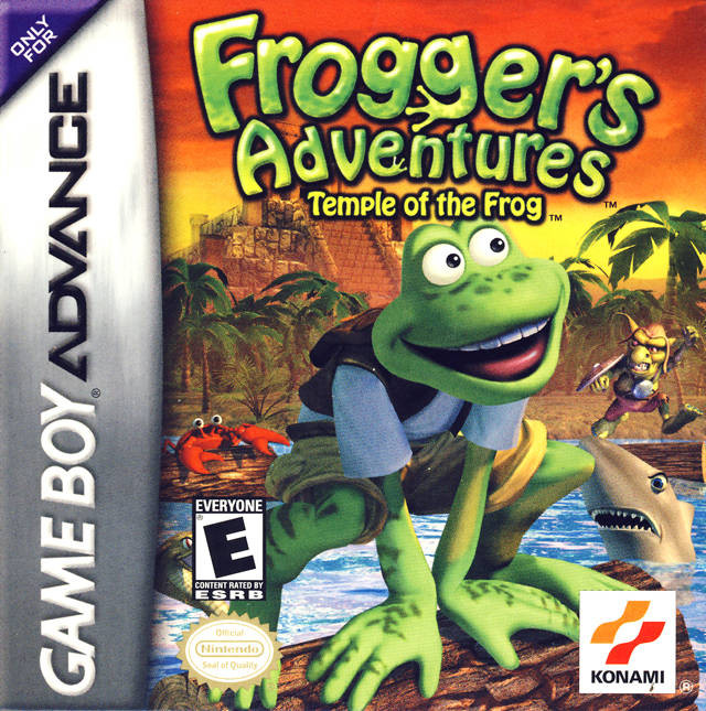 Konami Frogger's Adventures Temple of the Frog