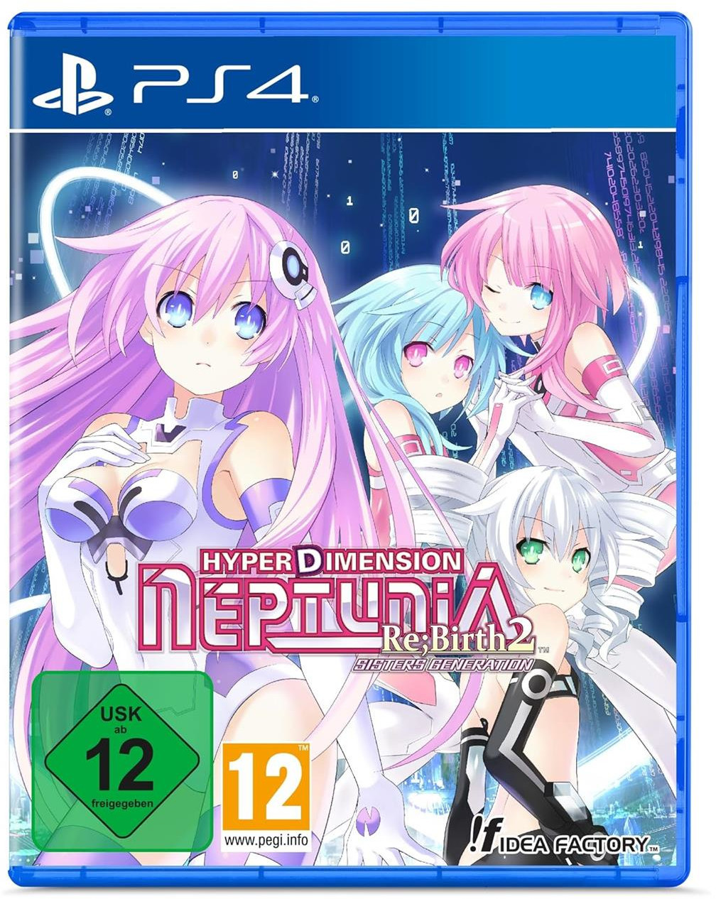 Idea Factory Hyperdimension Neptunia Re;Birth2 Sisters Generation