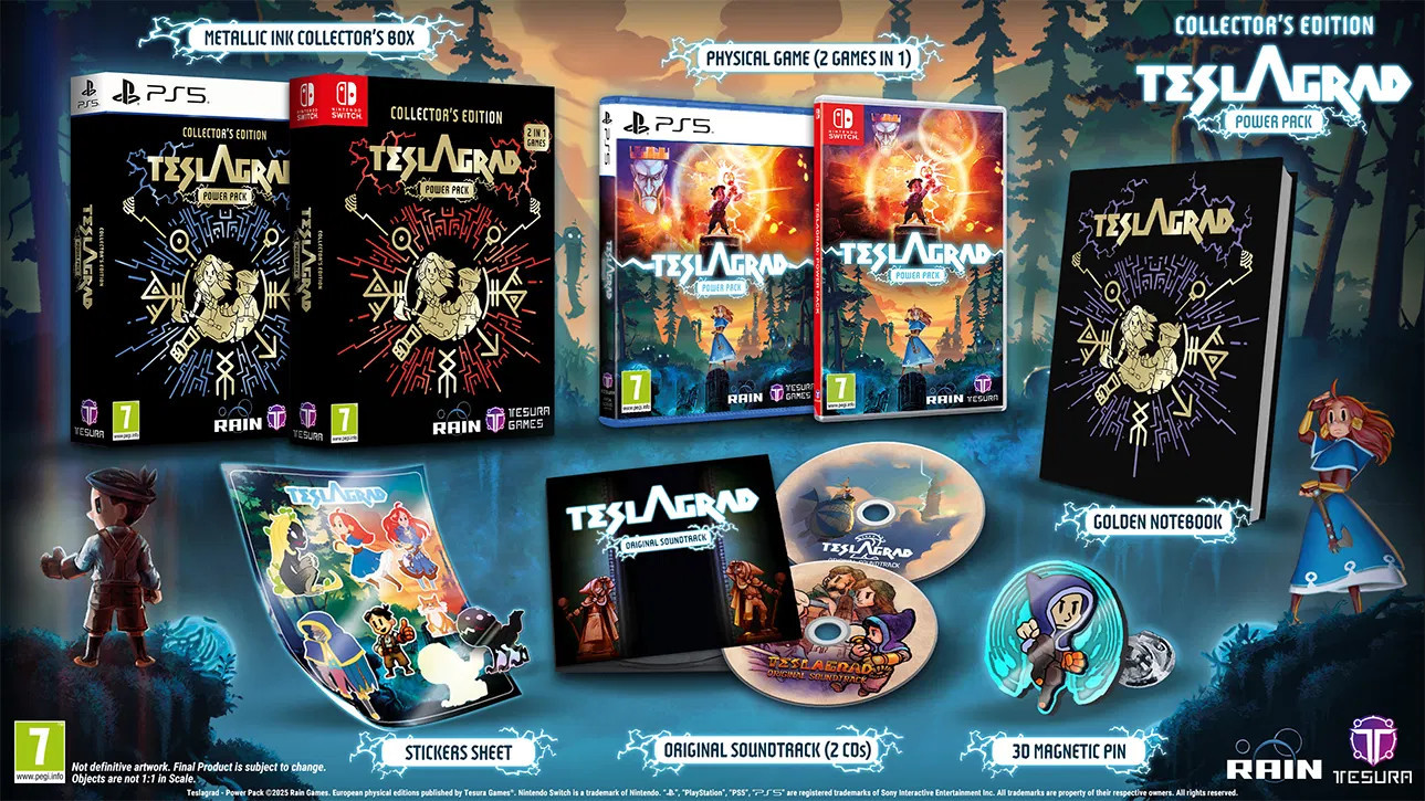 Tesura Teslagrad Power Pack Collector's Edition
