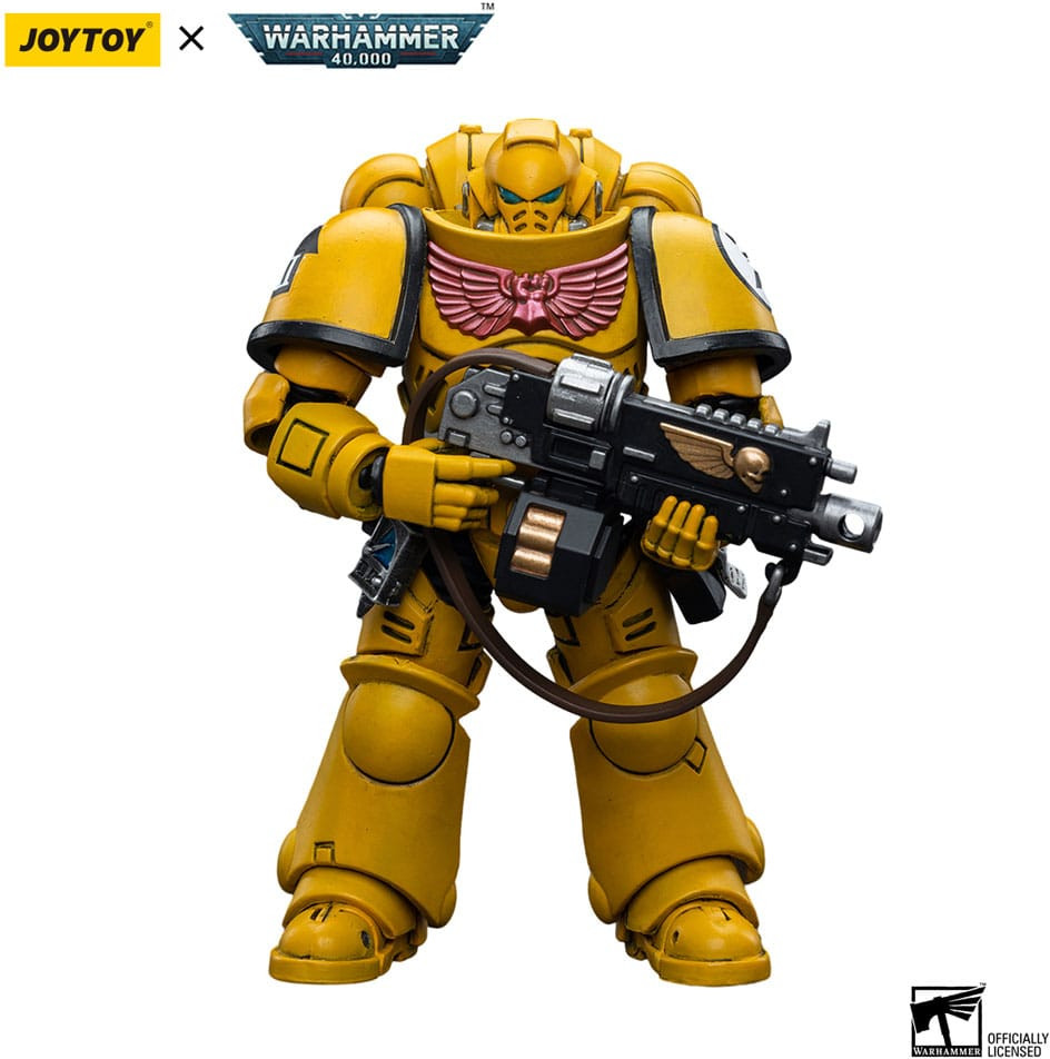 Joy Toy Warhammer 40K Action Figure - Imperial Fists Intercessors