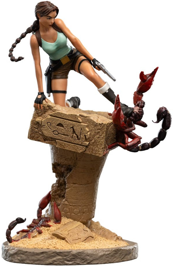 Weta Workshop Tomb Raider Mini Statue - Lara Croft: The Ruins of Revelation