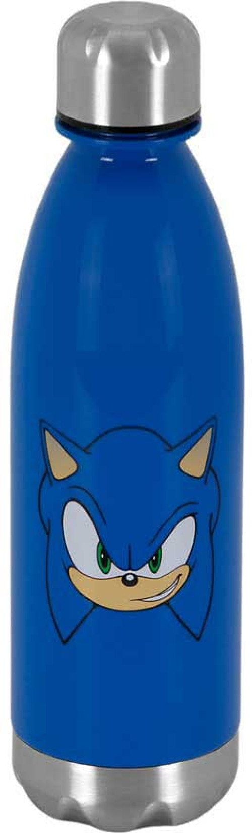 Karactermania Sonic the Hedgehog Metal Drinks Bottle - Sonic Face