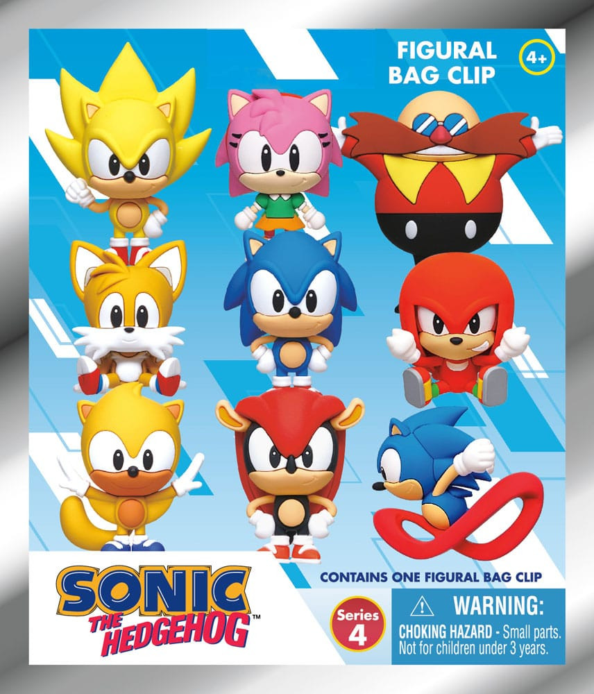 Monogram Sonic the Hedgehog 3D Bag Clip Blind Bag - Series 4
