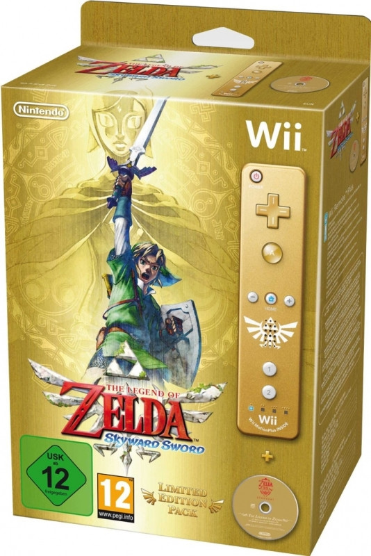 Nintendo The Legend of Zelda Skyward Sword L.E. + Gouden Remote