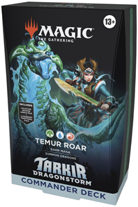 Wizards of The Coast Magic the Gathering - Tarkir Dragonstorm Land Commander Deck - Temur Roar