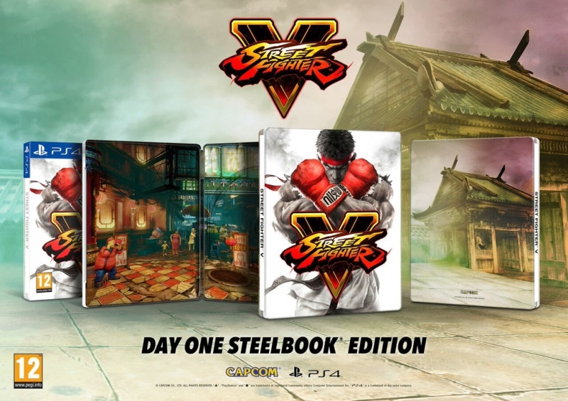 Capcom Street Fighter V Steelbook