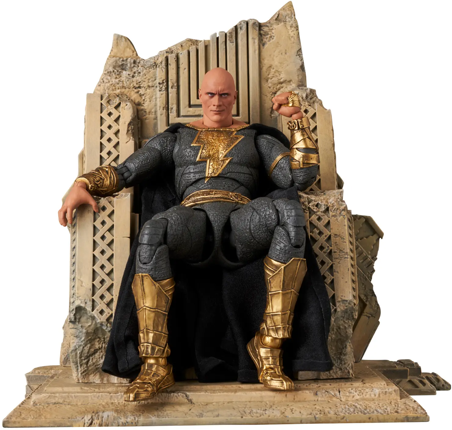 Medicom MAFEX Black Adam Gold Suit