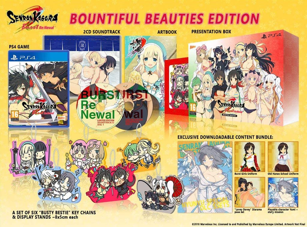 Marvelous Senran Kagura Burst Re:Newal Bountiful Beauties Edition