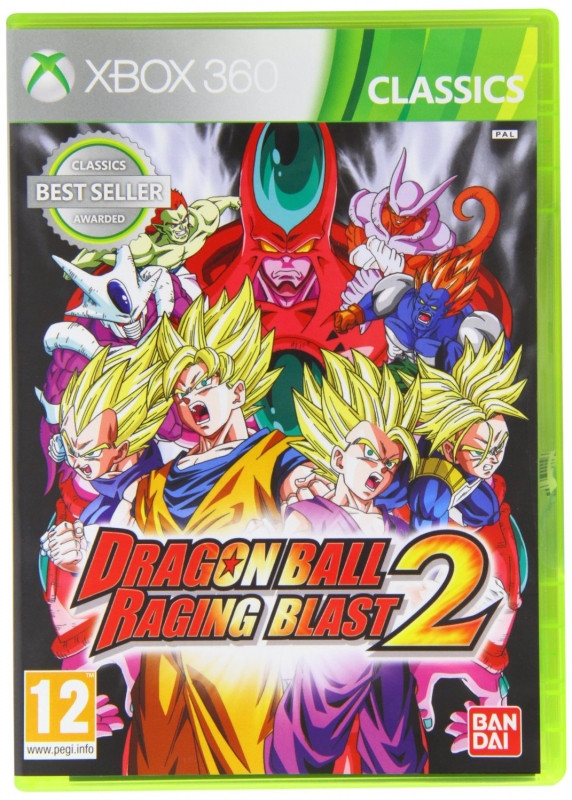 Bandai Dragon Ball Z Raging Blast 2 (classics)