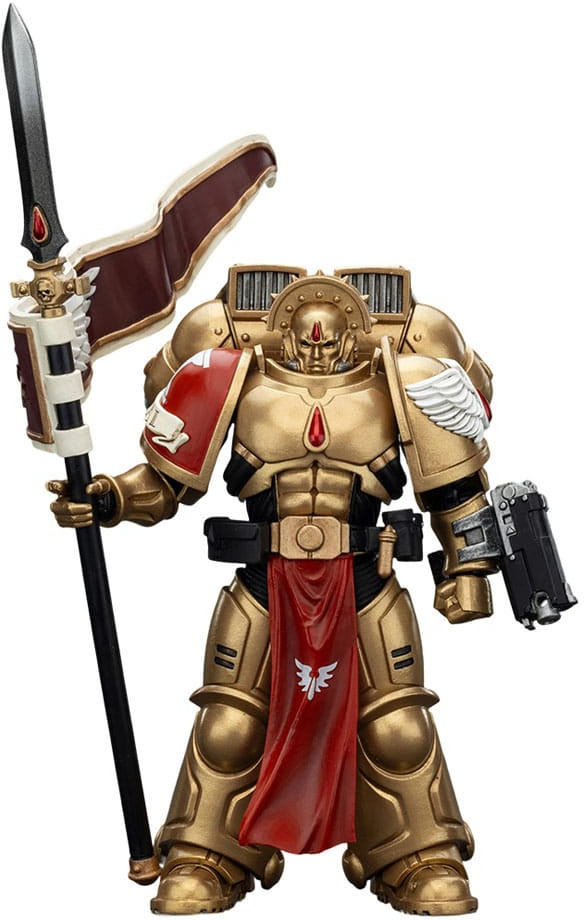Joy Toy Warhammer 40K Action Figure - Sanguinary Guard 3 with Angelus Boltgun and Encarmine Spear