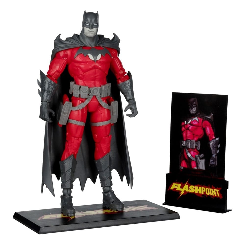 McFarlane Batman Flashpoint Black & White Accent