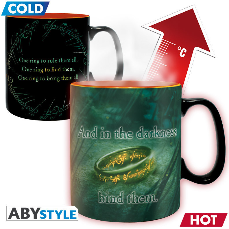 Abystyle The Lord Of The Rings Heat Change Mug - Sauron