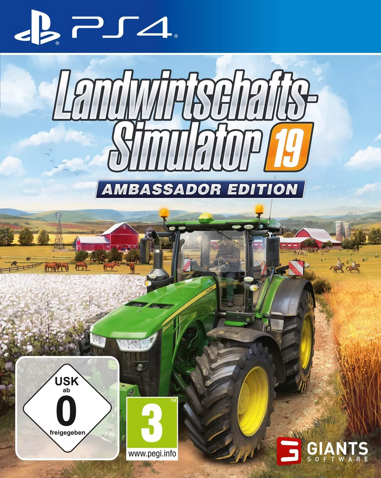 GIANTS Software GmbH Farming Simulator 19 Ambassador Edition (verpakking Duits, game Engels)