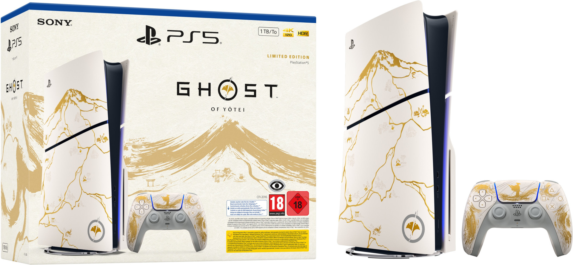 Sony Computer Entertainment PlayStation 5 Ghost of Yōtei Gold Limited Edition