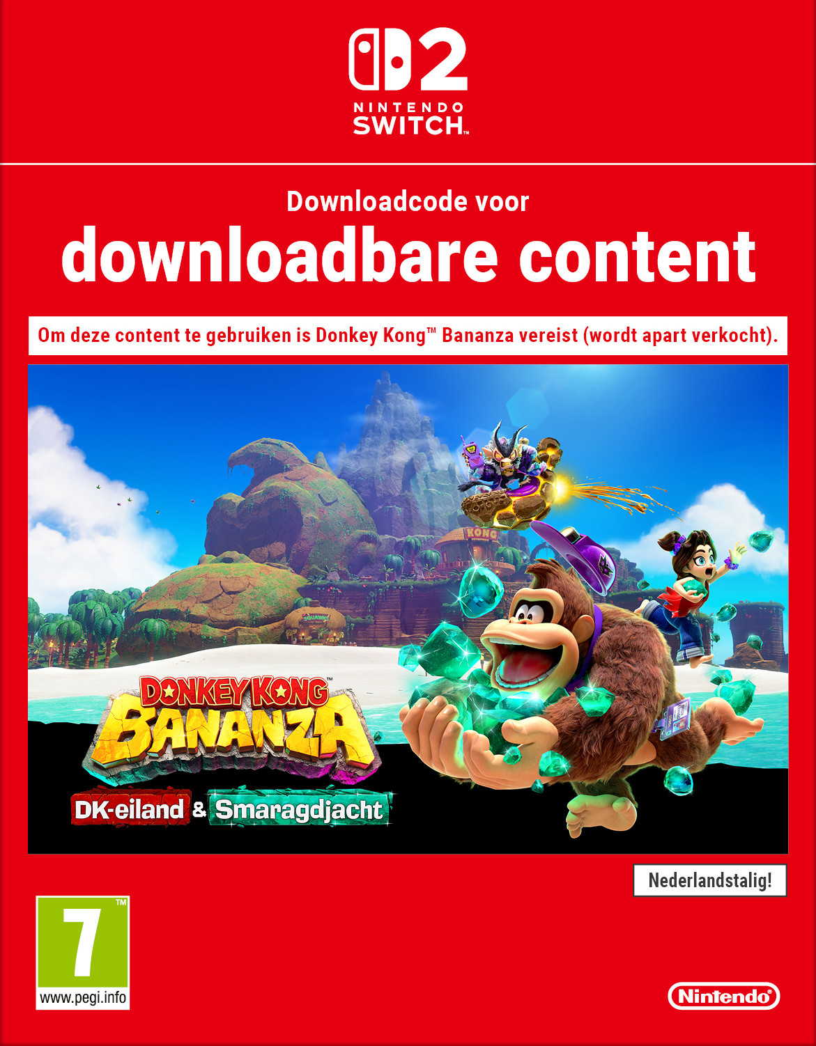 Nintendo AOC Donkey Kong Bananza: DK Island & Emerald Rush DLC (extra content)