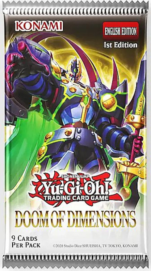 Konami Yu-Gi-Oh! Doom of Dimensions Booster Pack