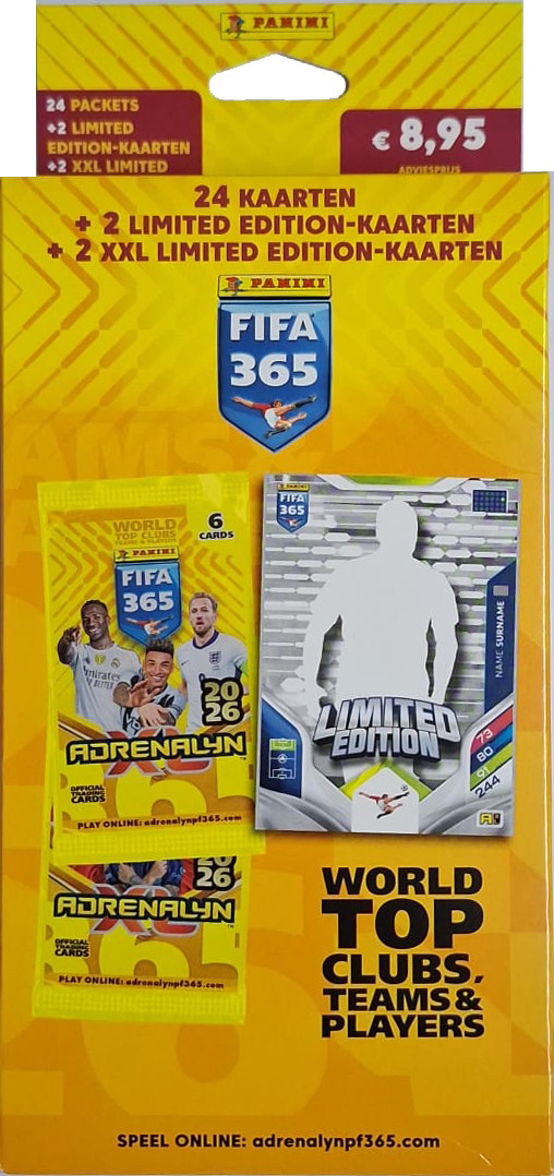 Panini Adrenalyn XL Fifa 365 TCG 25/26 Eco Blister XXL