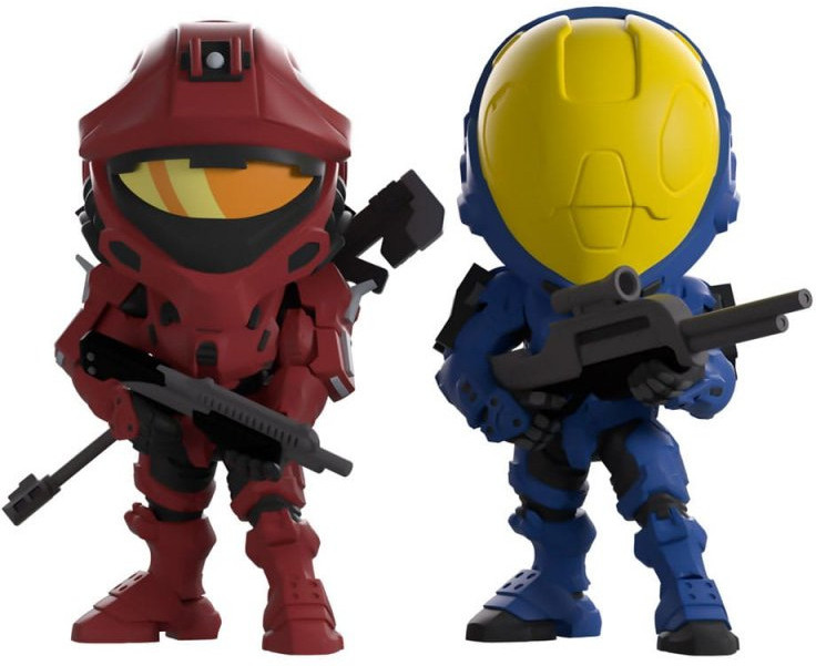 Youtooz Halo  Vinyl Figure 2-Pack - Red vs Blue