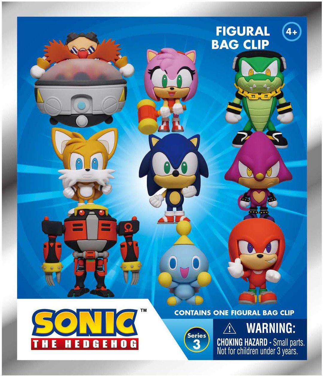 Monogram Sonic the Hedgehog 3D Bag Clip Blind Bag - Series 3