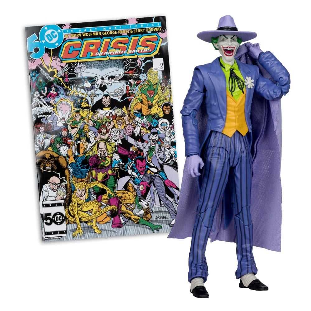 McFarlane Page Punchers The Joker (Crisis on Infinite Earths)