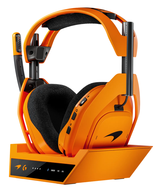 Logitech G Astro A50 X McLaren Racing Edition