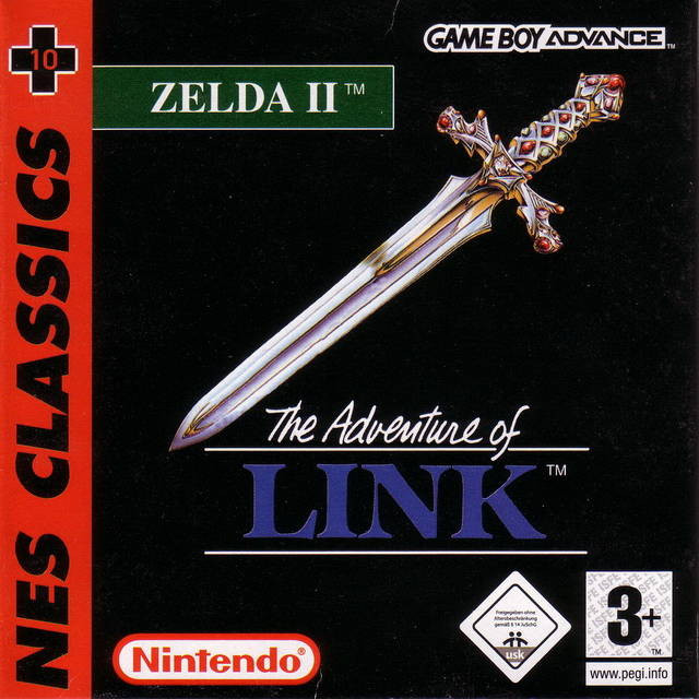 Nintendo Zelda 2 the Adventure of Link (NES Classics)