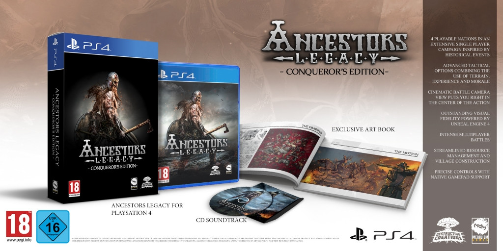 Mindscape Ancestors Legacy Conqueror's Edition