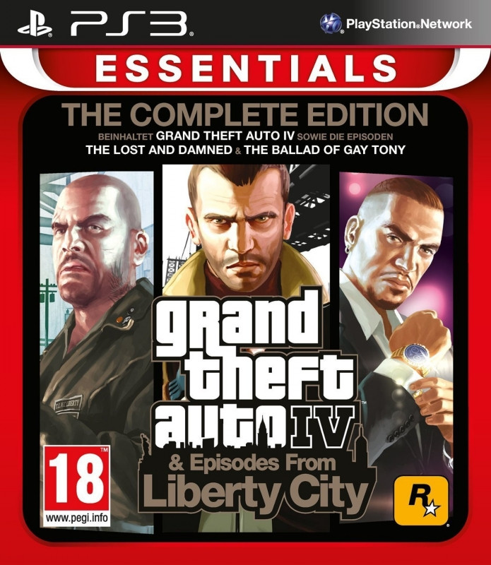 Rockstar Grand Theft Auto 4 The Complete Edition (essentials)