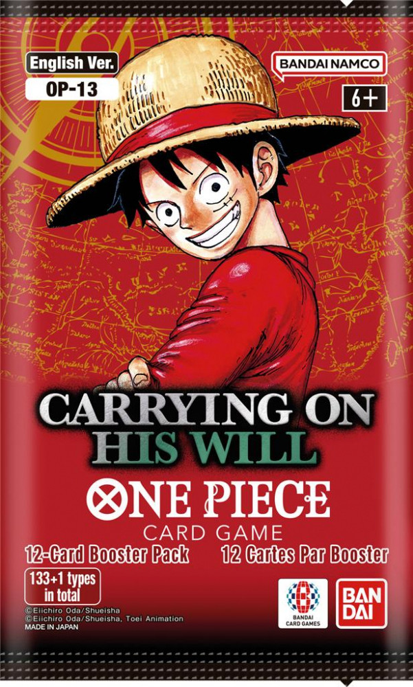 Bandai Namco One Piece TCG - OP-13 Carrying On His Will Booster Pack