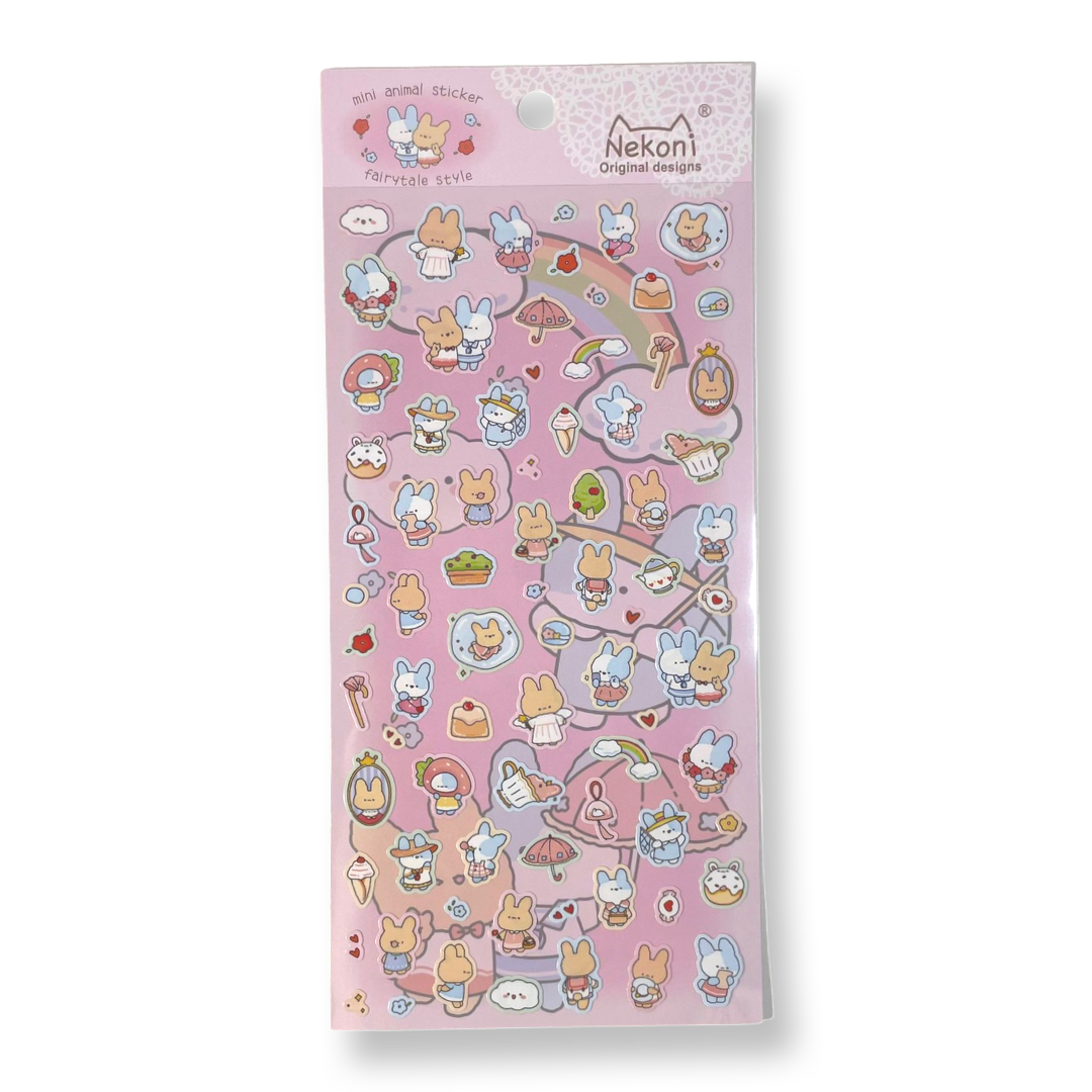 - Nekoni Mini Stickers  Bunny