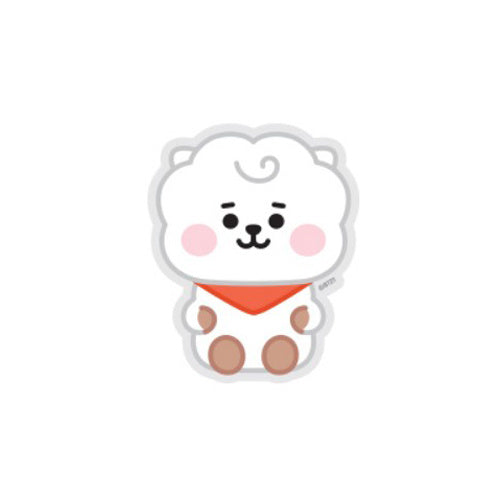 BT21 Baby Sticker - RJ (Zittend)