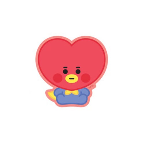 BT21 Baby Sticker TATA (Zittend)
