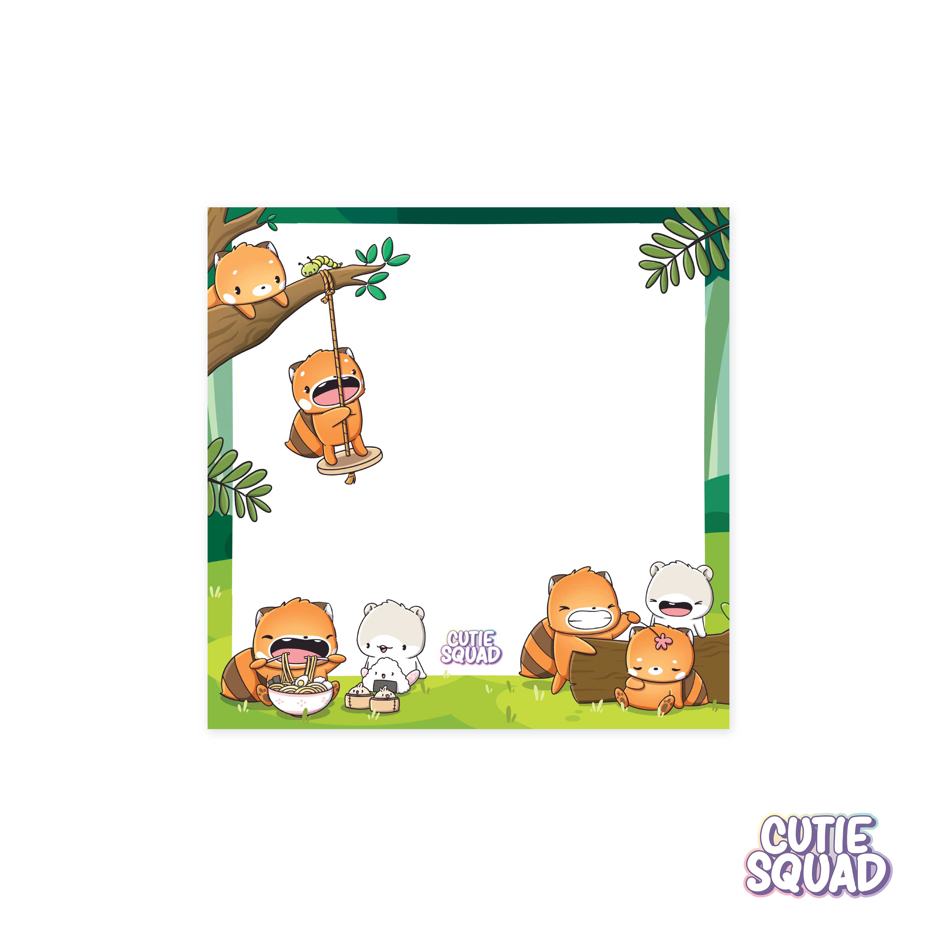 CutieSquad Sticky Notes - Foodie Friends