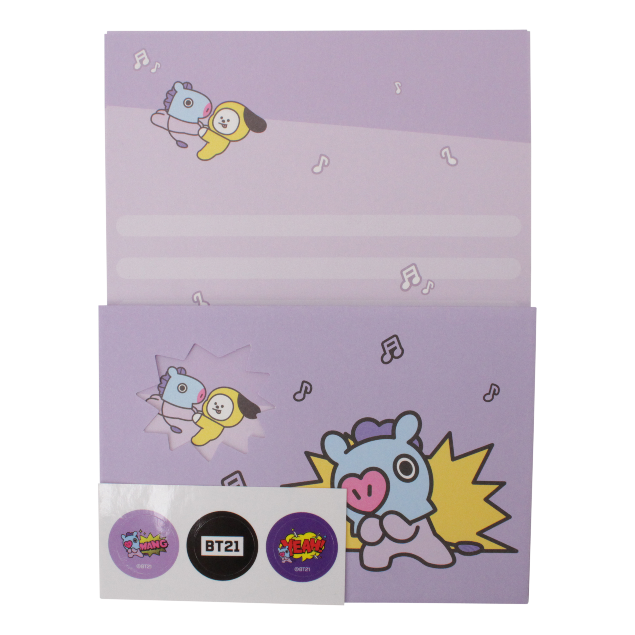 BT21 Briefpapier set B - MANG