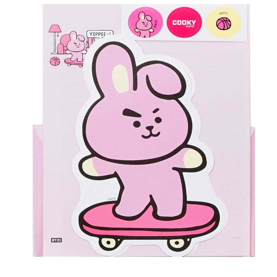 BT21 Briefpapier set A - COOKY