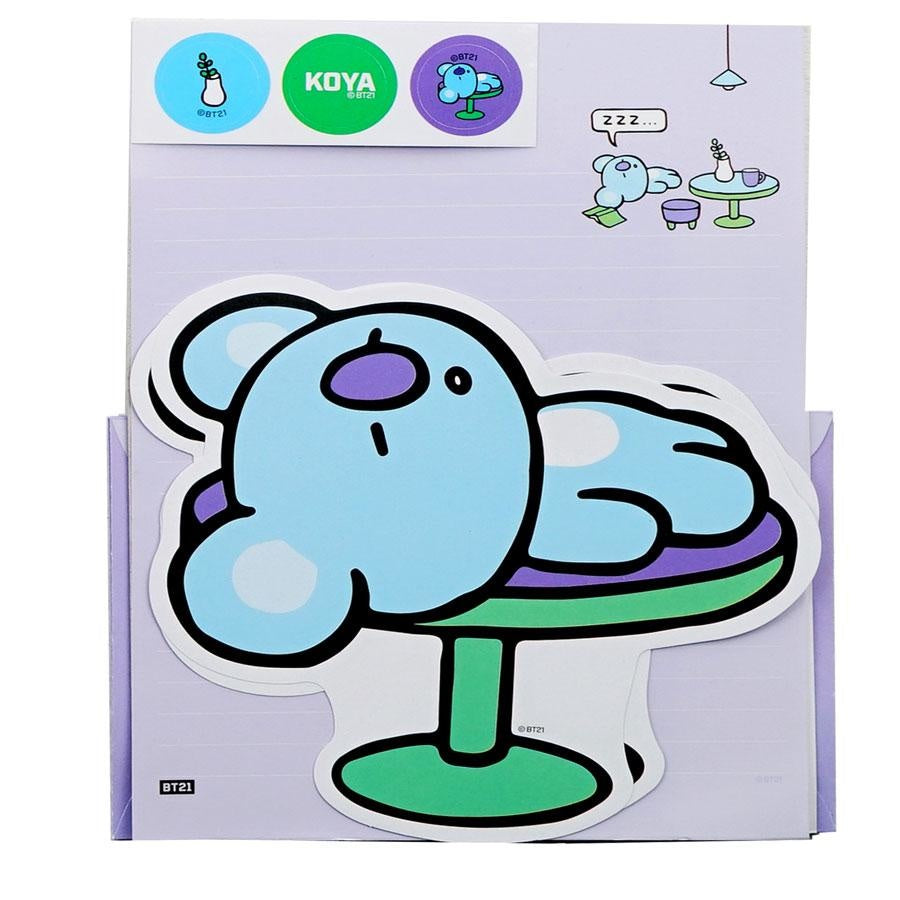 BT21 Briefpapier set A - KOYA