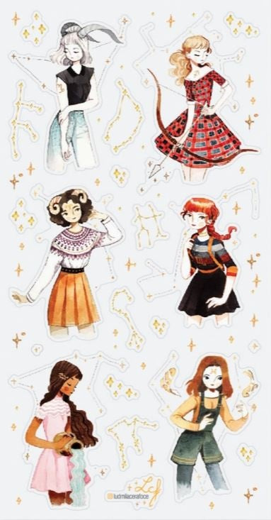 Stickii Stickervel Zodiac Dreamers 1 - 