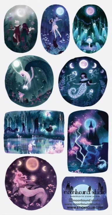 Stickii Stickervel - Moonlight Magic
