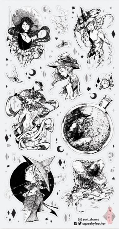 Stickii Stickervel Divine Witches - 