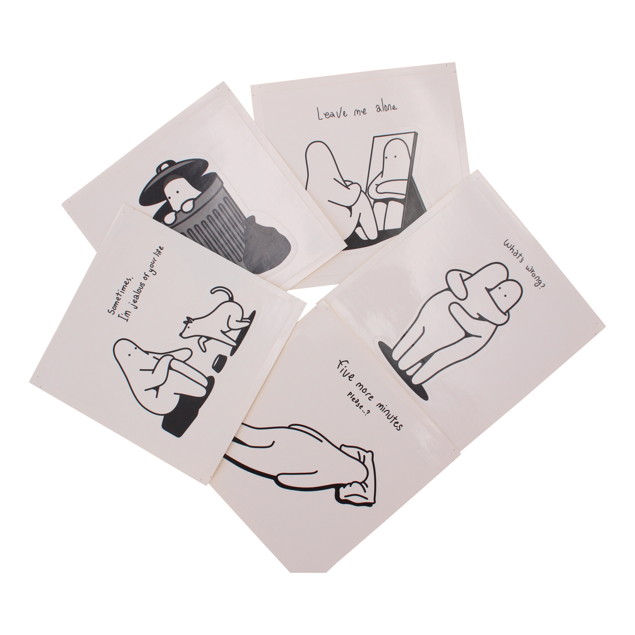 Mr.Donothing sticker set 2