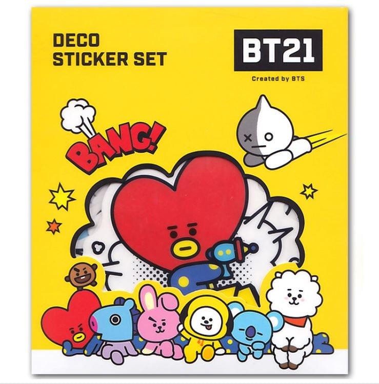 BT21 Deco Sticker Set - Comic Pop