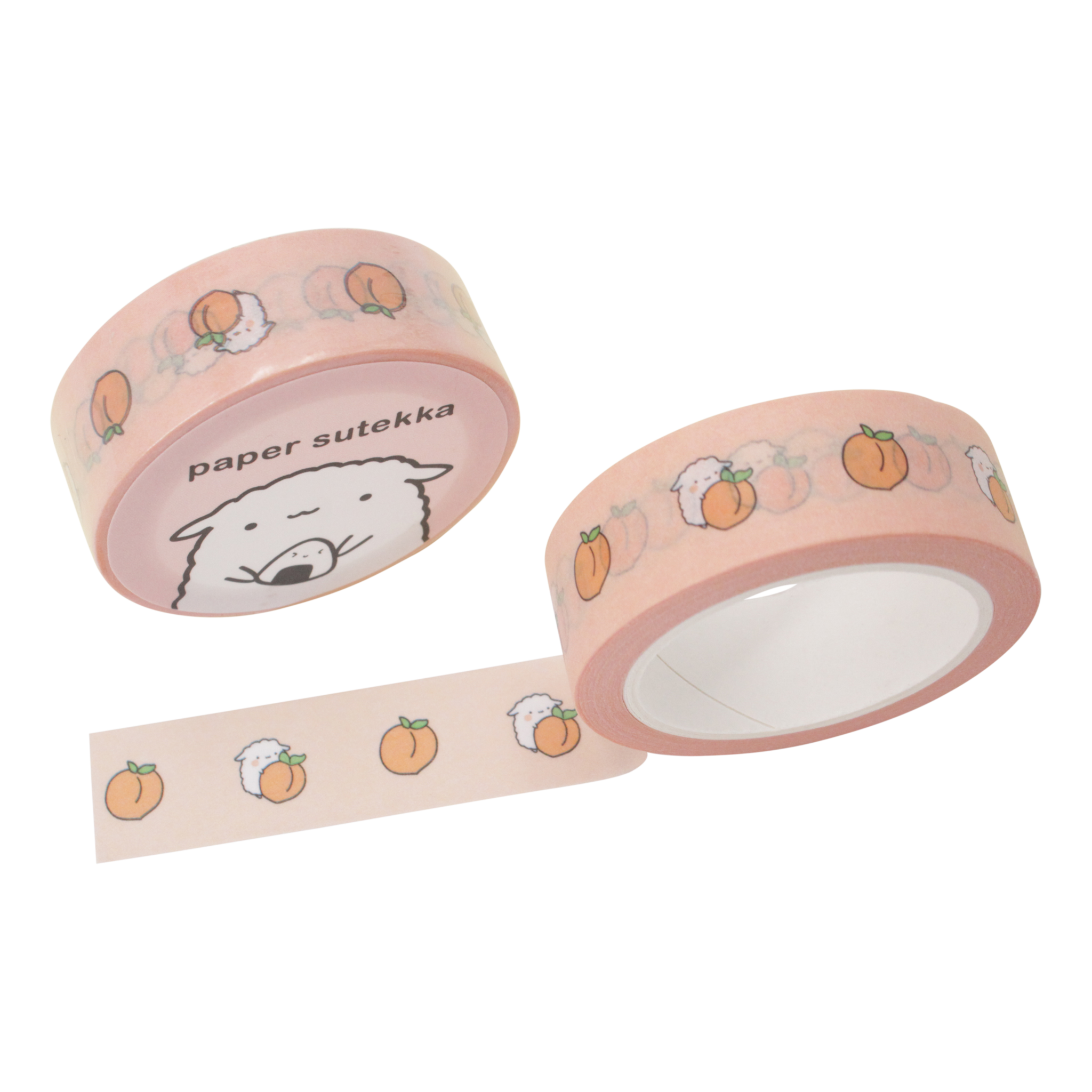 Paper Sutekka Washi Tape Mika Peach - 