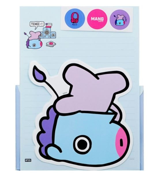 BT21 Briefpapier set A MANG - BTS