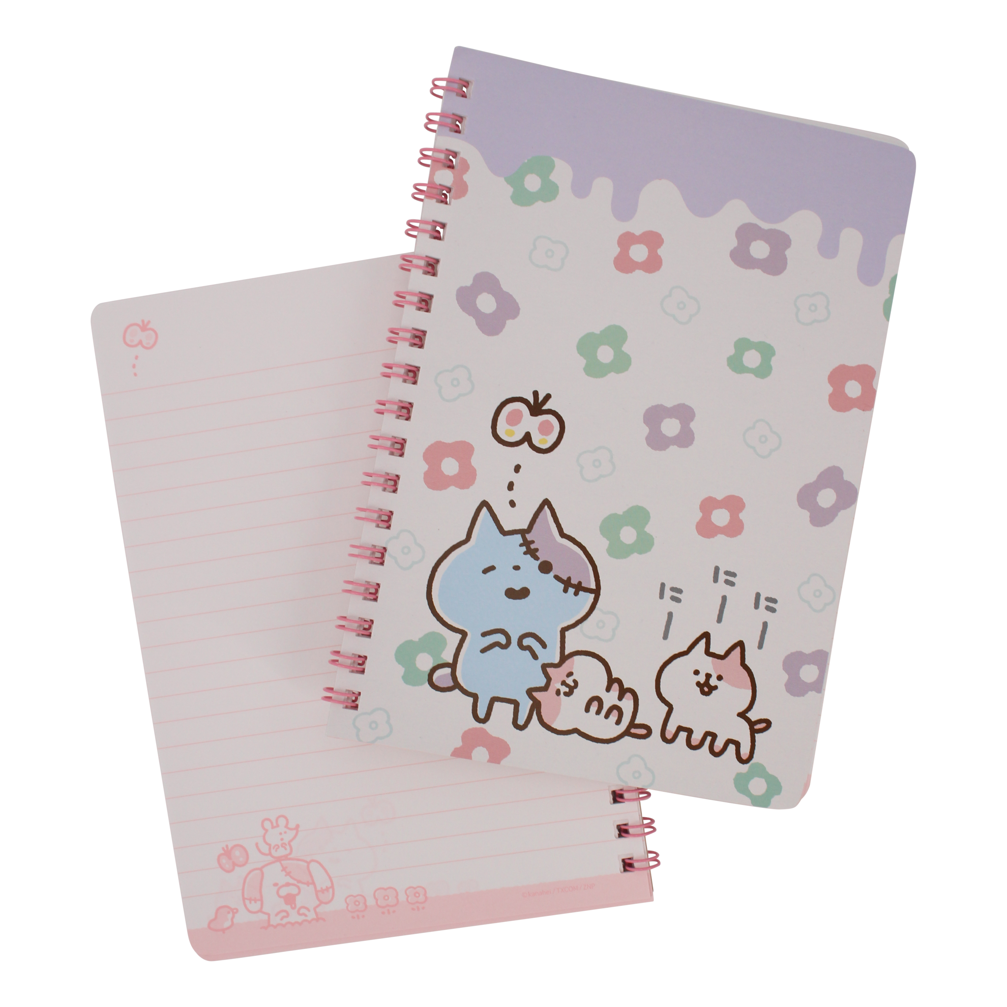 - Zombie Cat Notebook  Flowers