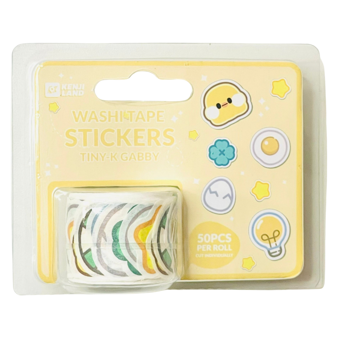 Kenji Washi tape stickers Duck Gabby - 