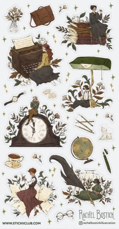 Stickii Stickervel Writing Whimsy - 