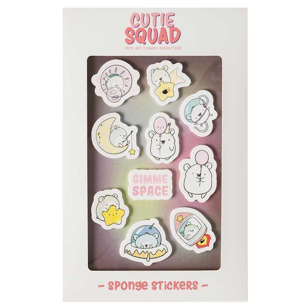 CutieSquad Big foam stickers Space Hamsters - 