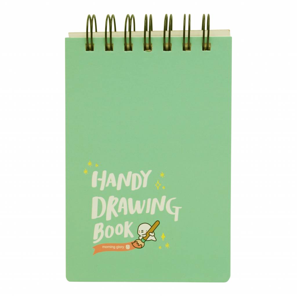 Moongs schetsboek - mintgroen