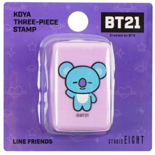 BT21 Driedelige stempel - KOYA